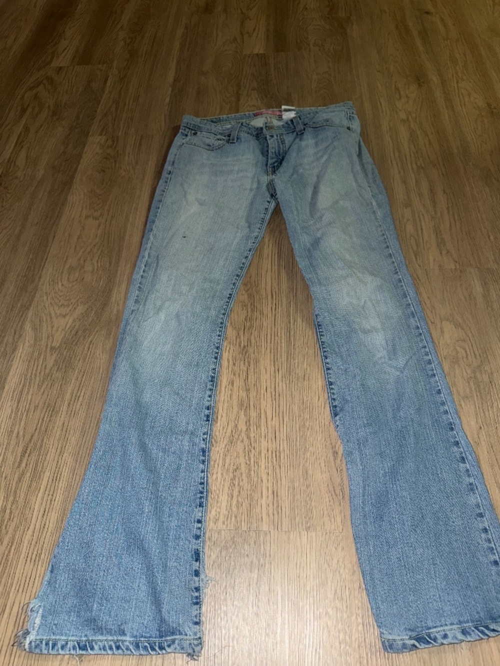 Levi’s Superlow Bootcut Jeans Women’s 11 Long Y2K Low Rise Light Wash Flare